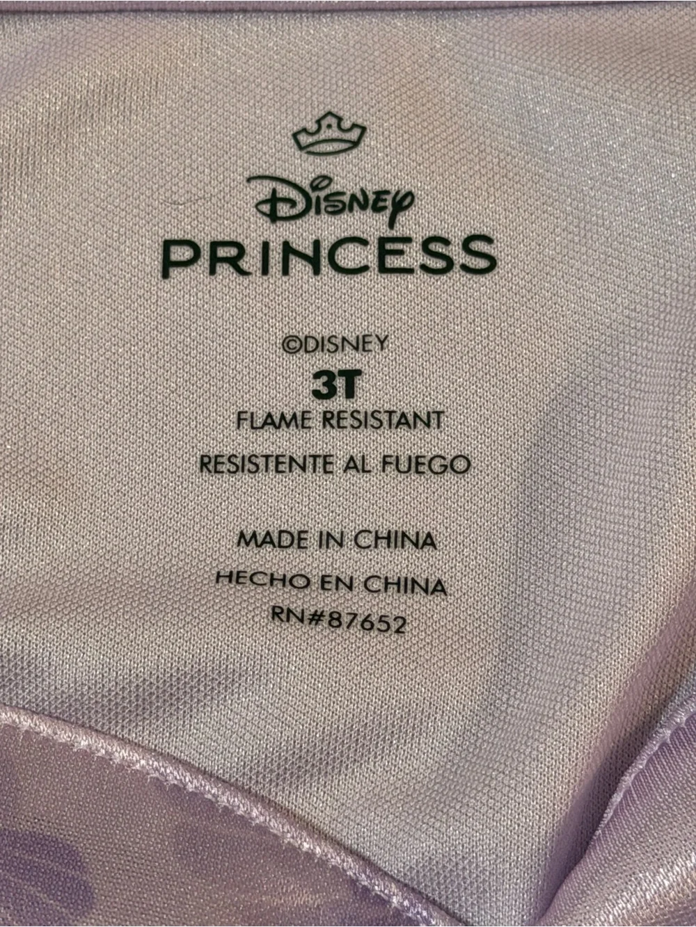 Disney Princess Ariel Little Mermaid Nightgown Costume Dress Up 3T Pink Teal - Picture 2 of 4